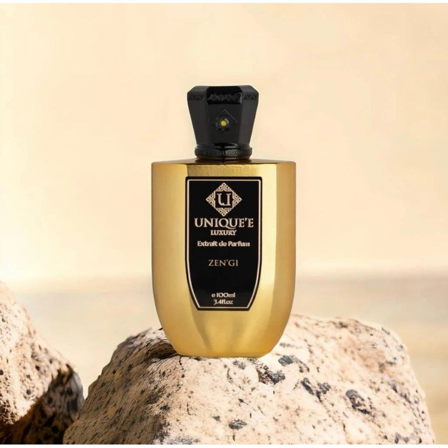 Unique'e Luxury Zen'gi bottle detail